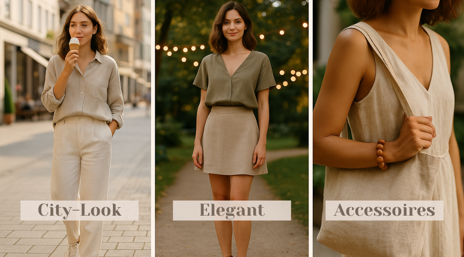 Leinen-Outfits für Damen bei engelhorn